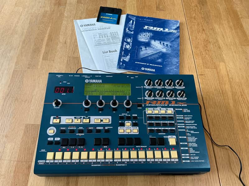 Yamaha RM1x Sequence Remixer 2000s - Blue image 1