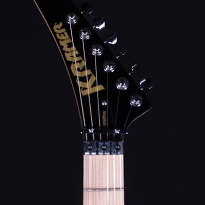 Kramer Baretta, Custom Graphics, 'White Lotus',  White Lotus Candy Blue image 9