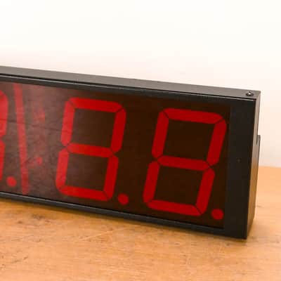 Masterclock TCD44 Time Code Display Studio Clock (NO POWER SUPPLY) CG01UX9 image 2