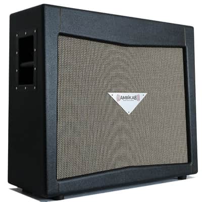 KOMET Ambikab, offen in schwarz, 160Watt Gitarren-Verstärker-Box (3-Weg Wet/Dry/Wet), Celestion Speaker image 2
