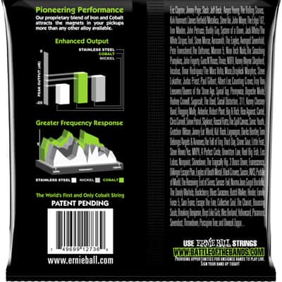 Ernie Ball 2736 Regular Slinky Cobalt 5-String Bass Guitar Strings, 45-130 Long Scale image 2