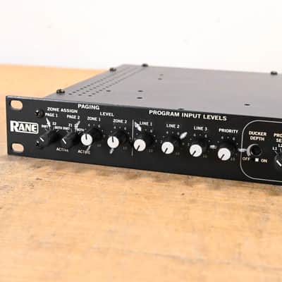 Rane CP64 Dual Zone Audio Distribution and Paging Preamp CG01ULU image 4