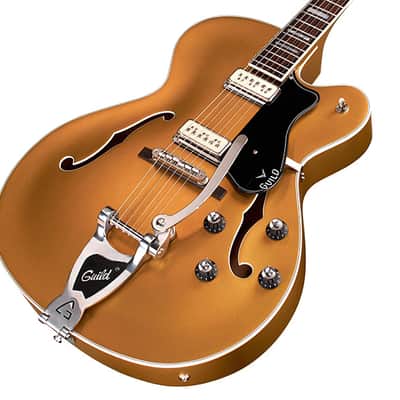 Guild X-175 Manhattan Special - Hollow Body Electric - Gold Coast image 5