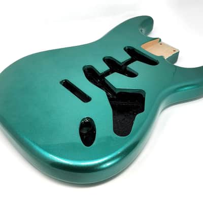 Brio S-Style Body High Gloss 2pc Roasted Ash Metallic Green Body image 3