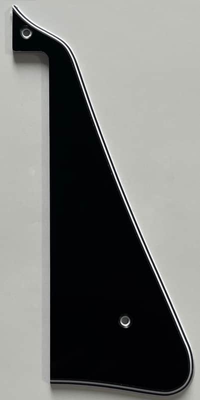 For Fit Gibson Les Paul LP 1978 3-Pickups Project Guitar Pickguard 4 Ply Black image 1