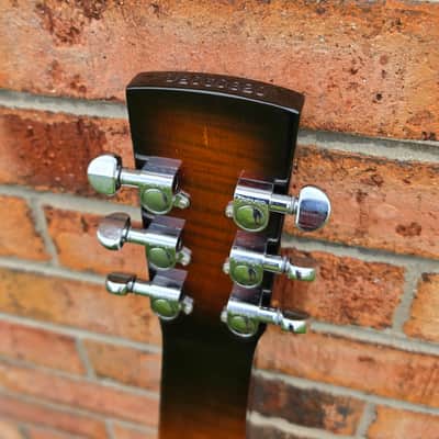 2008 Gibson Made Squareneck Dobro Model F-60 Sunburst With Original Case image 7