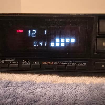 Sony CDP-50 single CD player from 1986! August 1986 - Black image 6