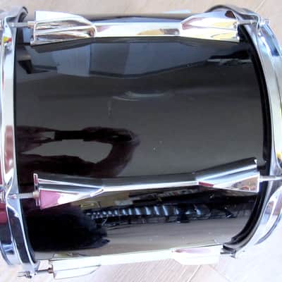 12" x 11" Tama Granstar Tom Drum, Jet Black Wrap - Vintage image 5