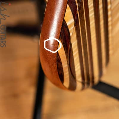 Shawn May Custom Rainbow 6-String Short Scale Bass image 5