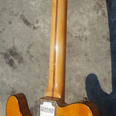 Hohner Telecaster Natural Butterscotch Prince Prinz Style Tele Heavyweight Tone Beast image 10