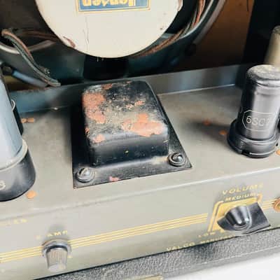 Supro Valco Chicago 51 1x10" Combo Amplifier 1947 - Gray image 9