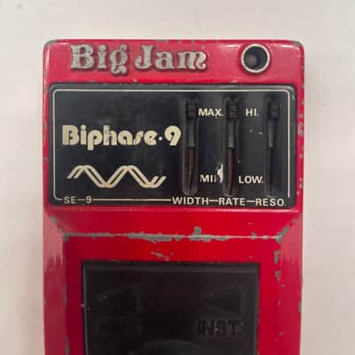 Multivox Big Jam SE-9 Biphase 9 Phaser Shifter Vintage Guitar Effect Pedal image 2