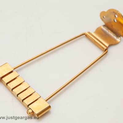 Original 60's Gibson Diamond Trapeze Tailpiece Gold - ES-345, ES-355, Etc image 3