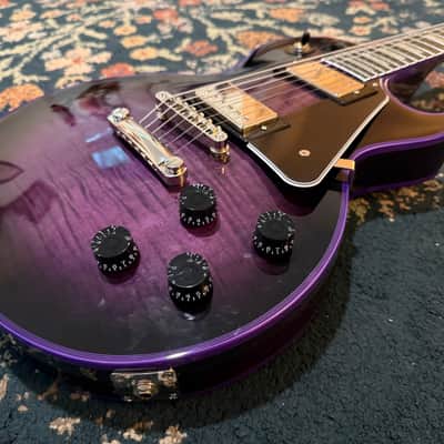 Epiphone Les Paul Custom Widow - Purple Burst image 4