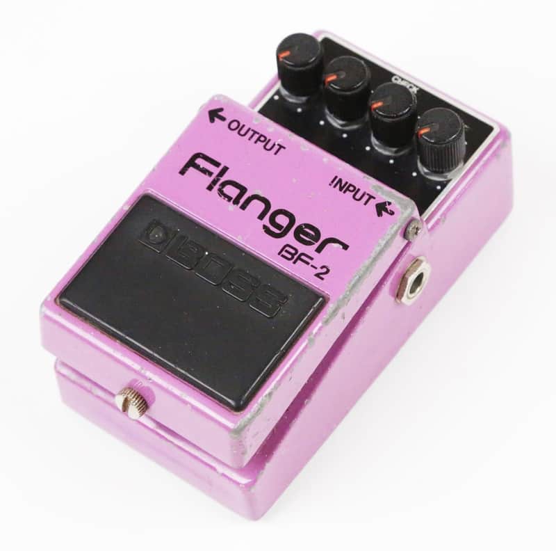 BOSS BF-2 Flanger 日本製 MN3207 ヴィンテージ RARE* (tested) 1980 Vintage Made In Japan Boss BF-2 Flanger | Reverb