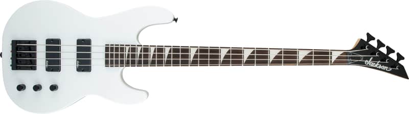 Jackson JS Series Concert Bass JS2 Amaranth FB Snow White