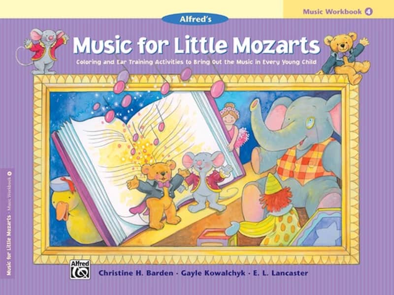 Alfred Music Music for Little Mozarts: Music Workbook 4 image 1
