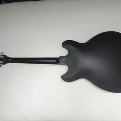 Ibanez AS73B-BKF Artcore - 2009 - Flat Black - Setup - New Strings - image 15