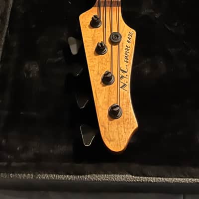 Fodera NYC Empire Bass Left Handed 1998p Orange Burst image 2