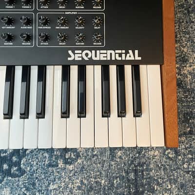 Sequential Prophet Rev2 61-Key 8-Voice Polyphonic Synthesizer 2018 - Present - Black with Wood Sides image 3