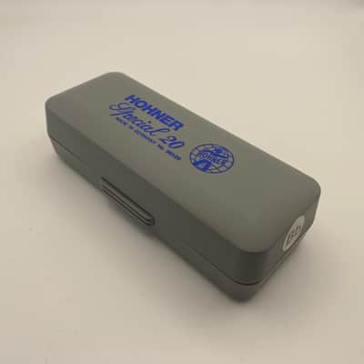 Hohner 560PBX-Bb Progressive Series 560 Special 20 Harmonica - Key of Bb 2010s - Silver image 3