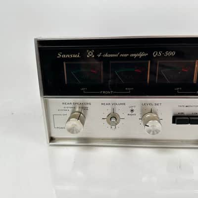 Sansui QS-500 Amplifier Rear Channel Quad Quadraphonic image 3