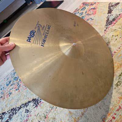 Paiste 20" Formula 602 Heavy Ride Cymbal 2630g image 2