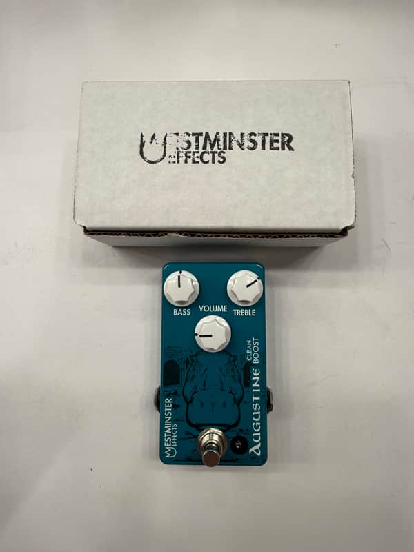 Westminster Effects Augustine Clean Boost V2 Booster Guitar Effect Pedal + Box image 1