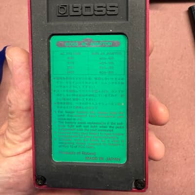 Immagine Boss DM-3 Delay (Green Label) 1984 - Pink - 7