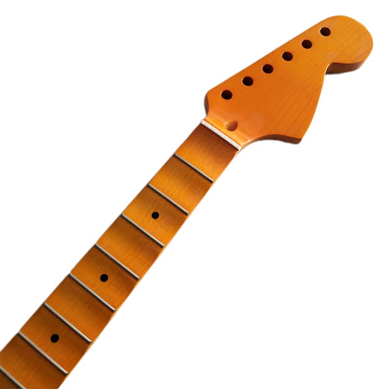 Big Head Full Scalloped Maple Guitar Neck,24-Fret image 1
