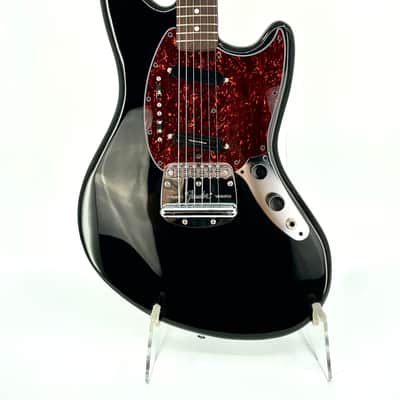 Fender Jagstang 2022 Black Imron Kurt Cobain Jaguar mustang image 4