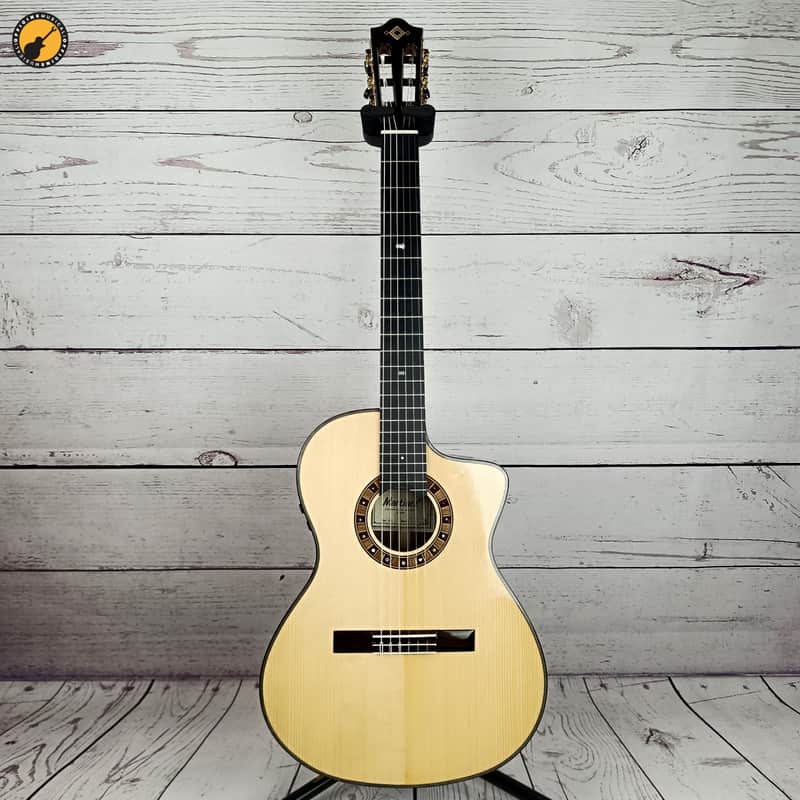 Martinez MP-14 Ziricote CE Crossover - Natural Laquered image 1