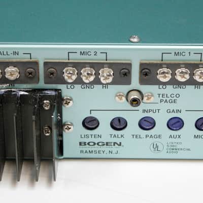 Bogen Communications Model MCP 35 A Master Control Panel for Intercom System! image 11