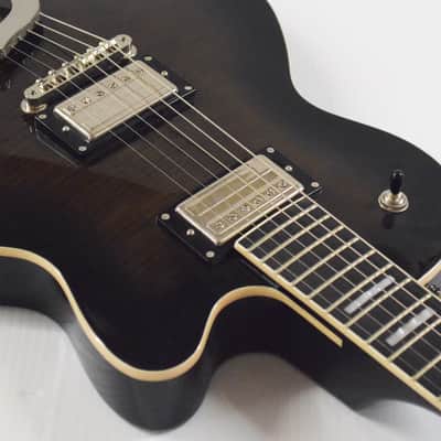 Guild Aristocrat HH Electric Guitar - Trans Black Burst image 6