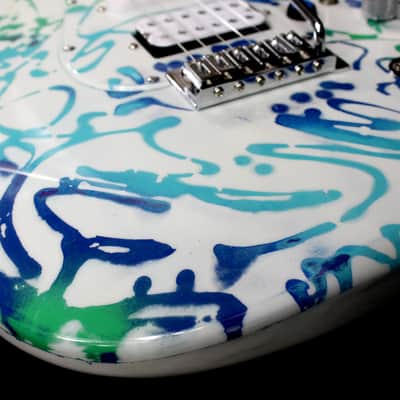 Custom Painted and Upgraded Kramer Focus VT-211S  With Matching Headstock image 18
