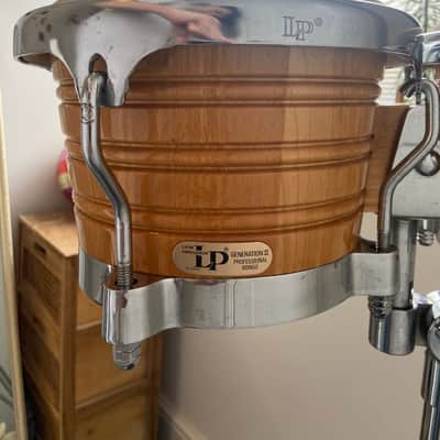 L.P. Latin Percussion Generation II Bongos & Chrome Stand (L.P.) image 3