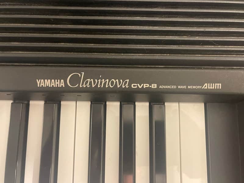 Yamaha Clavinova CVP-8 90s - Black | Reverb