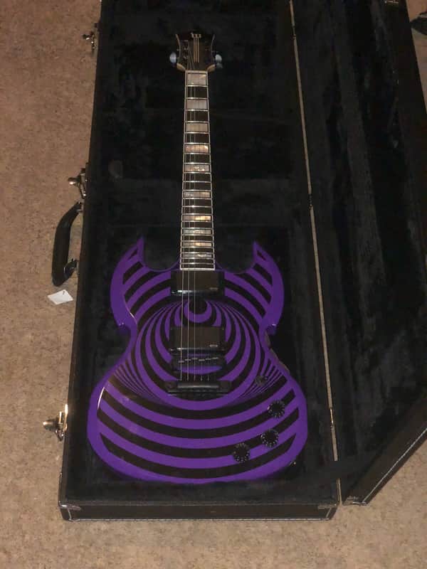 ギター BAC Audio REVERB Wylde Audio Barbarian 2016 Vertigo Sabbath Purple | Reverb