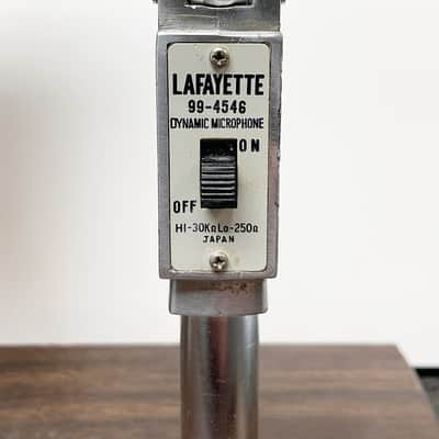 Vintage Lafayette 99-4546 Dynamic Microphone image 3