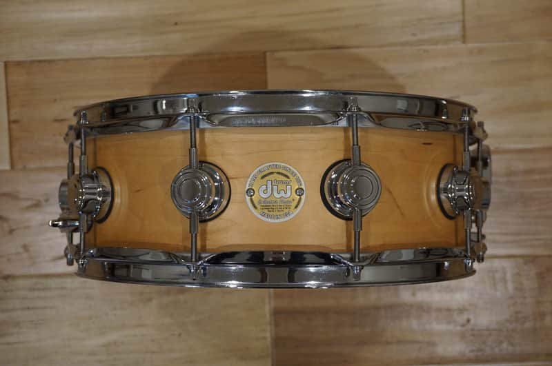 DW 5x14" Collector's Series Snare Drum in Natural Stain image 1
