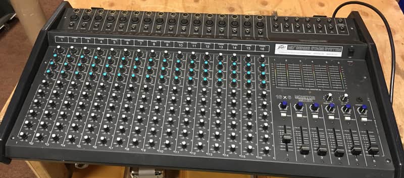 Peavey MD Series 16x6 Monitor Console w/Case image 1