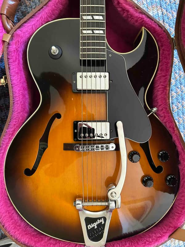 1989 Gibson ES-175D Vintage "TOBACCO SUNBURST" + OHSC 1-owner Excellent image 1