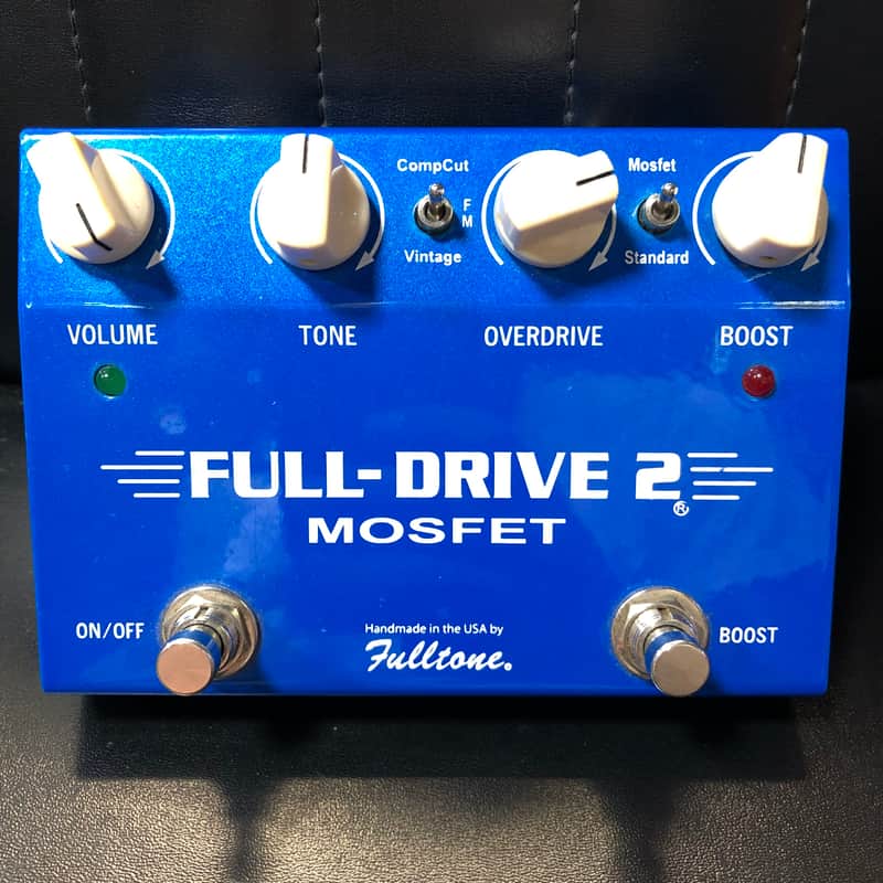 Fulltone Full-Drive 2 Mosfet 2000s - Blue image 1