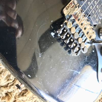 Kramer Focus 3000D 1984 Black MIJ RARE stock DiMarzio humbucker image 3