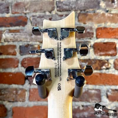 PRS Custom 24 SE Ash Electric Guitar (2020s - Lake Blue) image 6