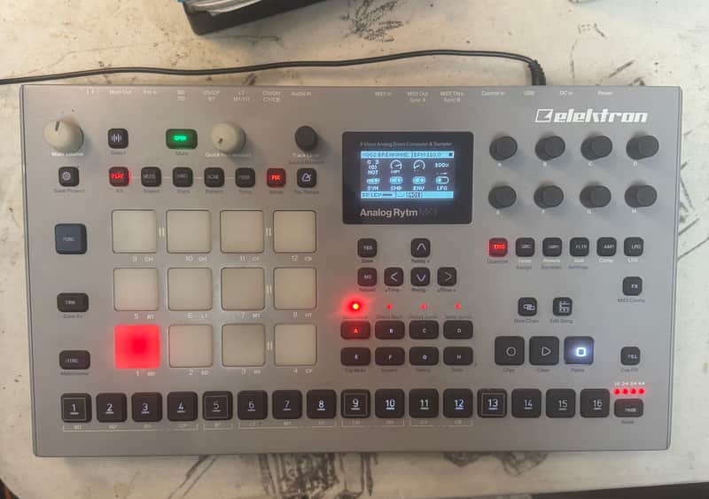 Elektron Analog Rytm MkII 2010s - Gray image 1