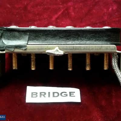 Early - Mid 1960s Gibson Patent Number Sticker Humbucker Pickups Matched Pair Non Pre T-Top 1965 image 21