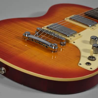 2002 Musicvox Space Commander Sunburst Finish Electric Guitar image 6