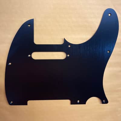 New Fender Telecaster Electric Guitar Anodized Black Aluminum Replacement Pickguard PG Scratch Plate image 3