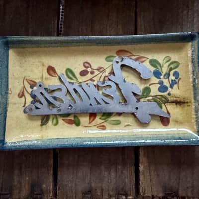 Fender Badge Logo Amp Cabinet Deluxe Twin or other 1960-1963 image 3